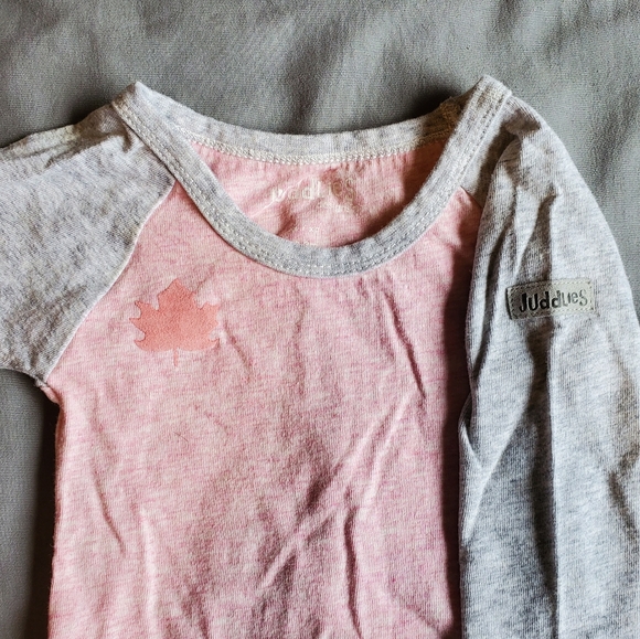 Juddlies Organic Cotton Long Sleeve Onesie - Picture 2 of 4